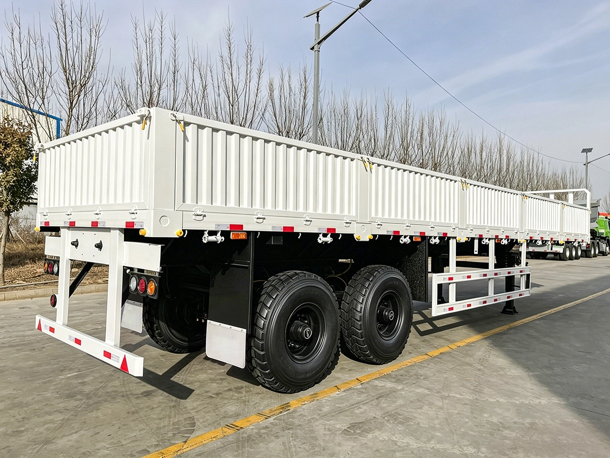 2 & 4 Axle Side Wall Semi Trailer