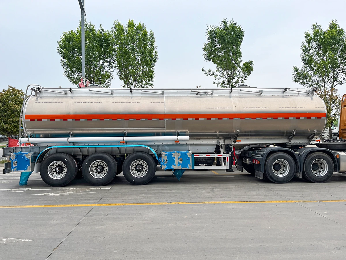 3 Axle Fuel Tanker Semi Trailer