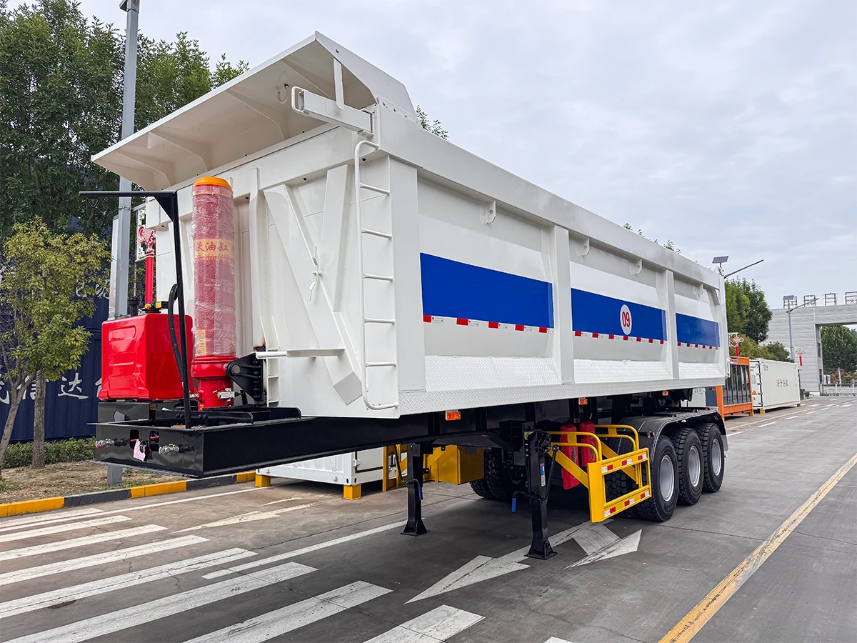 3 Axle 60 Ton Tipper Semi Trailer