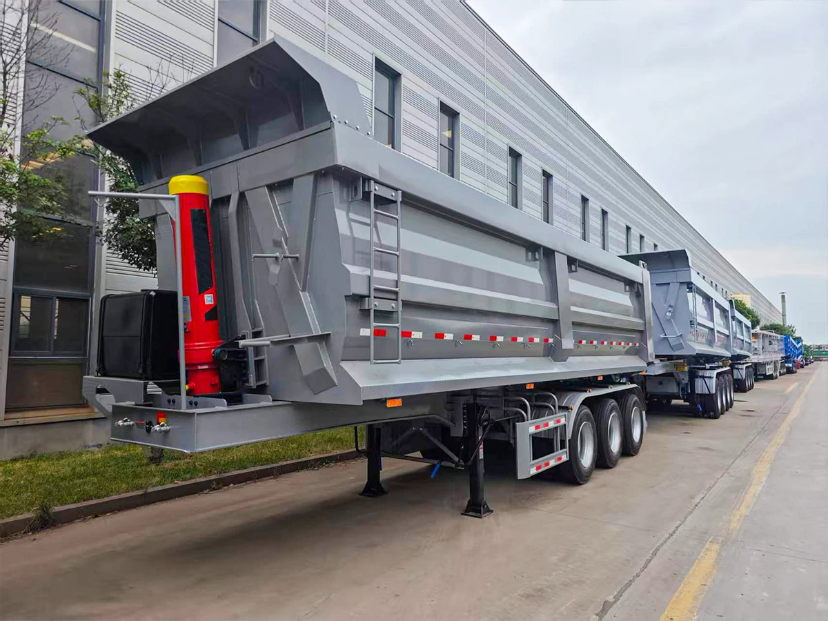 100 Ton Dump Semi Trailer