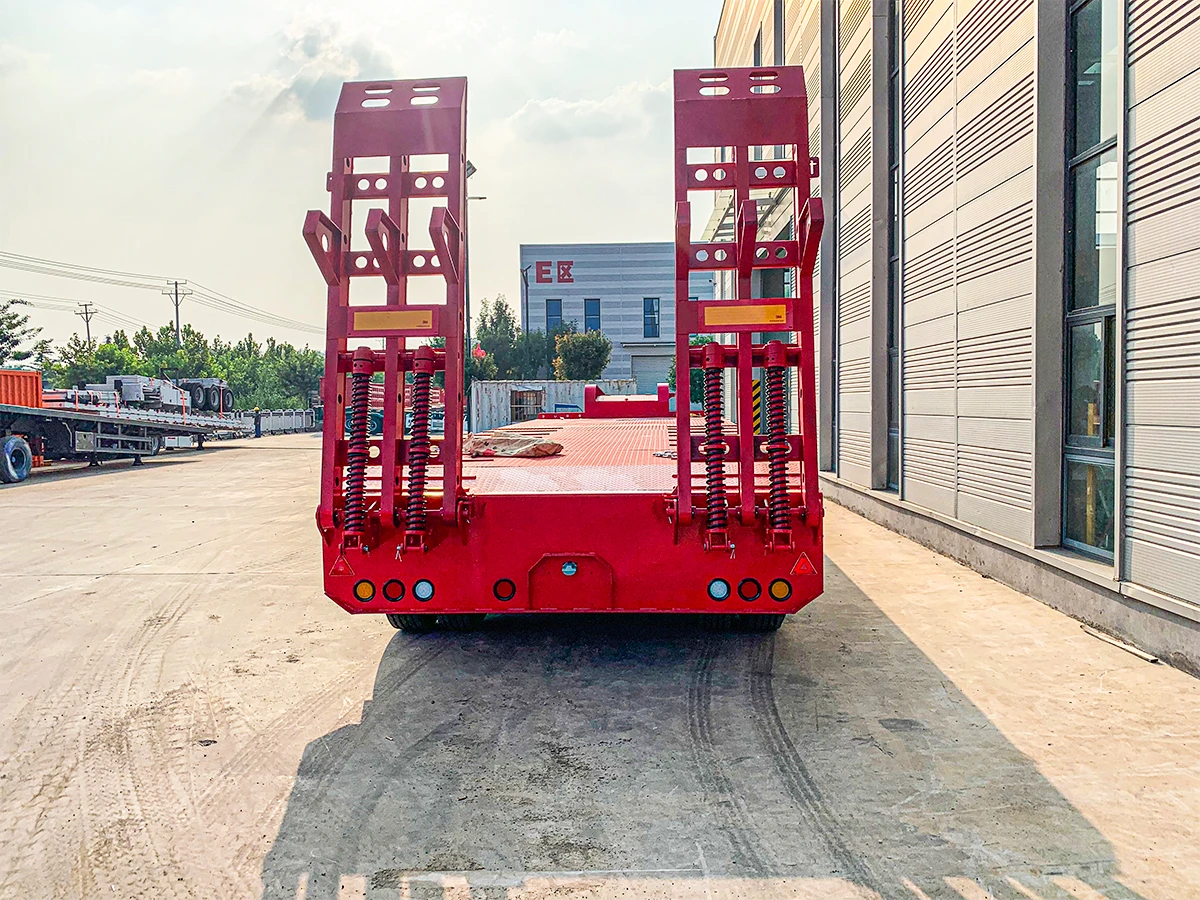 4 Axle Lowbed Semi Trailer