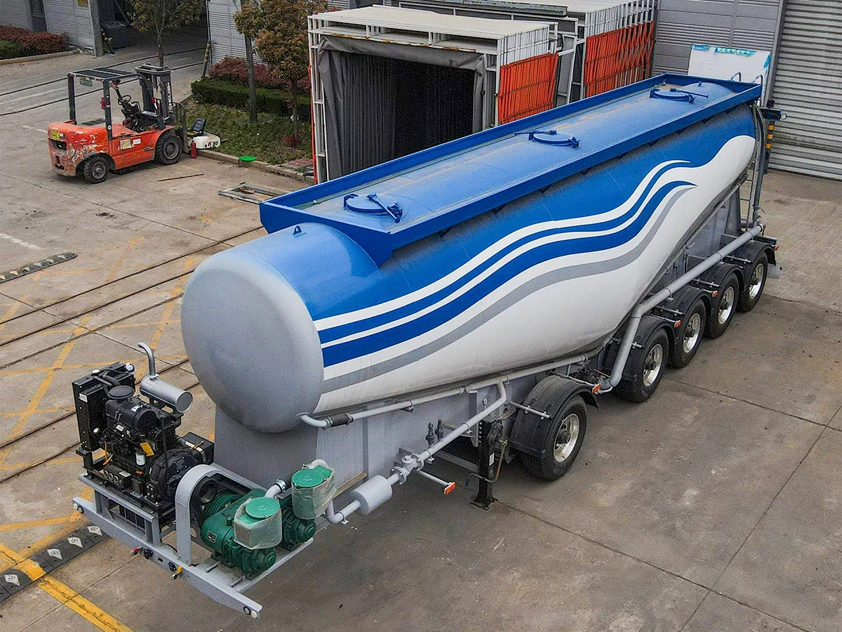 45CBM Bulk Cement Tanker Trailer